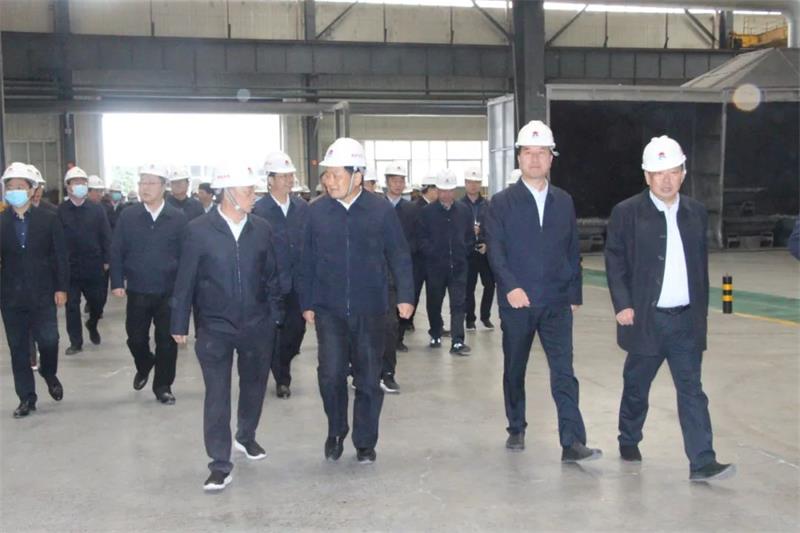 鞏義市重點工作觀摩團到明泰科技項目現(xiàn)場觀摩指導(dǎo)