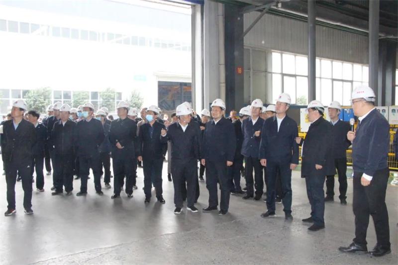 鞏義市重點工作觀摩團到明泰科技項目現(xiàn)場觀摩指導(dǎo)