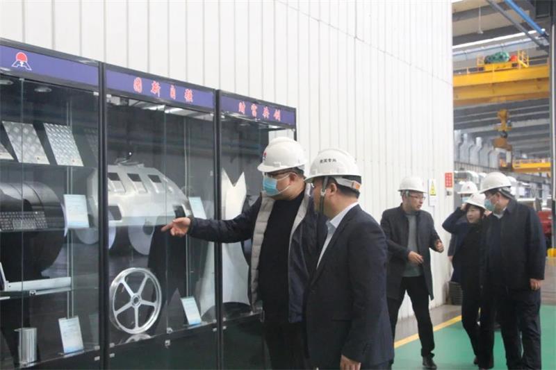 澠池縣考察團(tuán)一行蒞臨明泰科技參觀(guān)調(diào)研