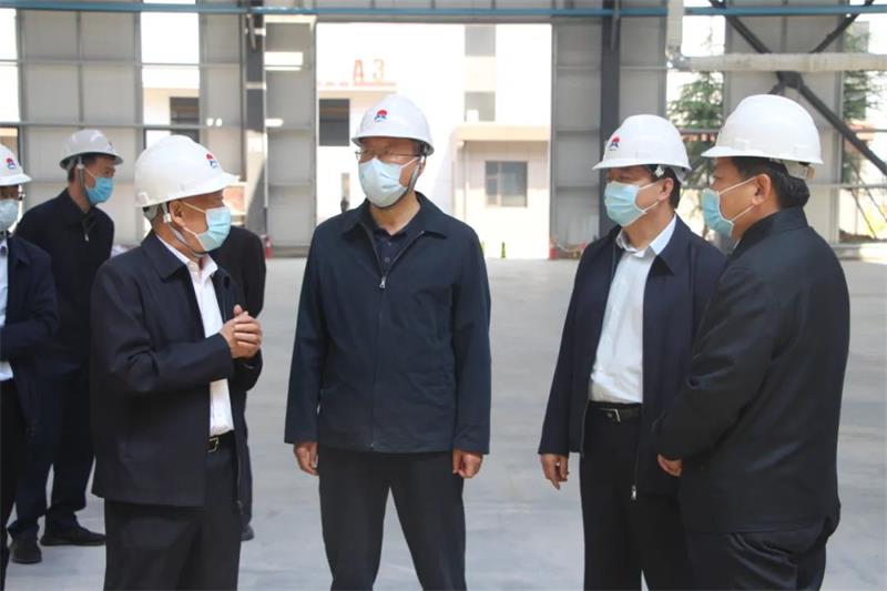 省人大常委會黨組副書記、副主任馬懿帶隊到義瑞新材調(diào)研指導